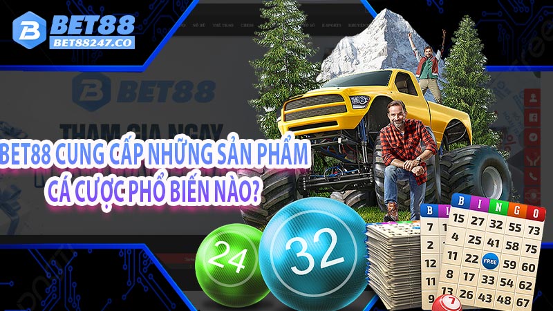 BET88 cung cấp những sản phẩm phổ cá cược phổ biến nào?